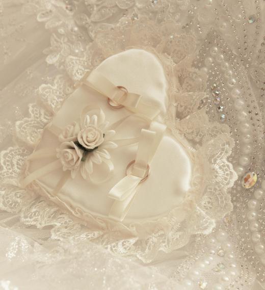 A formal wedding is often a black tie affair.