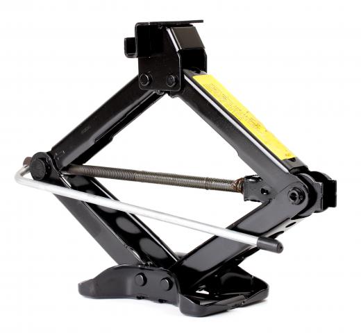 A car jack may come in handy on a road trip.