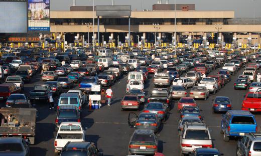 A passport is needed to cross the US-Mexico border.