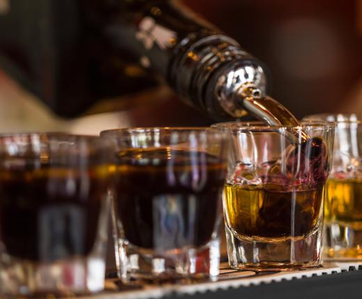 Alcoholic drinks are often served at nightclubs.