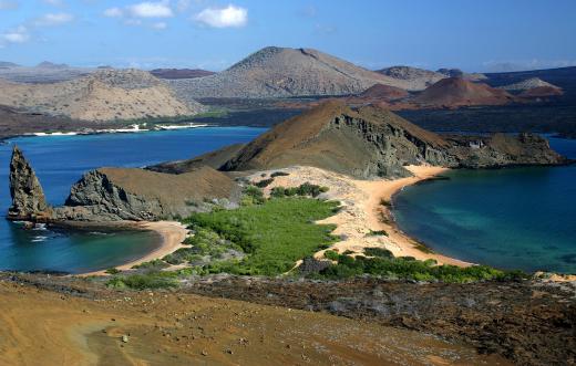 The Galapagos Islands are famous for being the place where Charles Darwin visited and developed his theory of evolution.