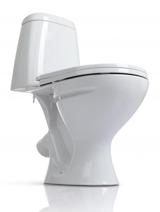 Low-flow toilets use less water than regular toilets.