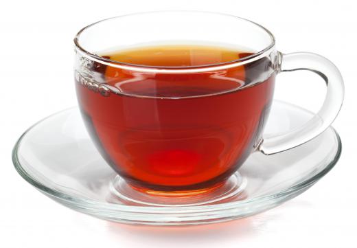 Herbal tea is popular at tea time.