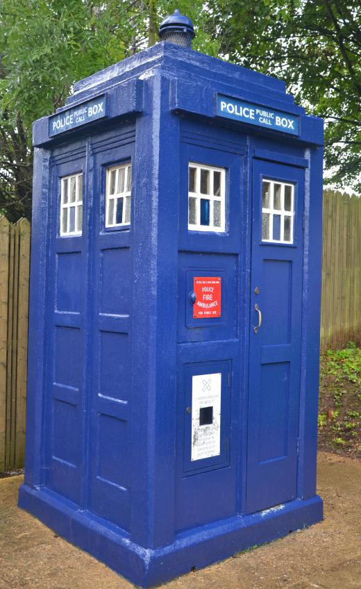 "Dr. Who" is a popular sci-fi genre television show.