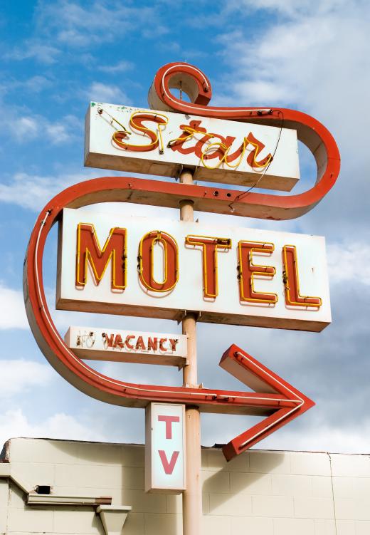 Motels are popular with those on coast-to-coast road trips.