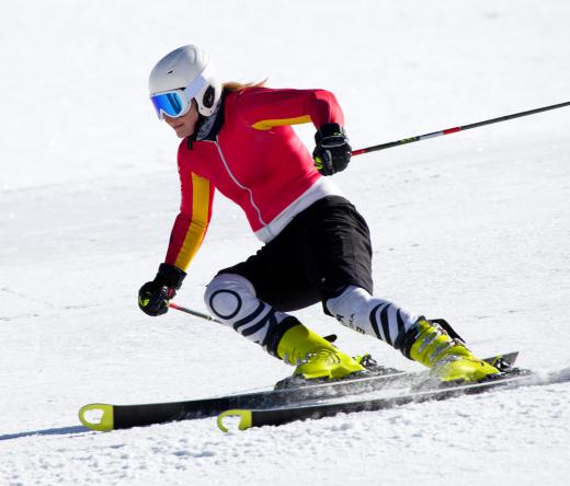 Skiers often pack a spare pair of poles.